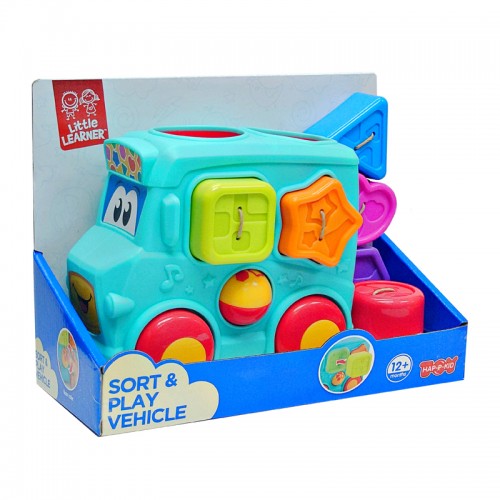 Hap-P-Kid Little Learner Sort & Play Vehicle | 12 months+